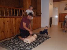 3.warsztaty z zakresu udzielania pierwszej pomocy przedmedycznej.JPG