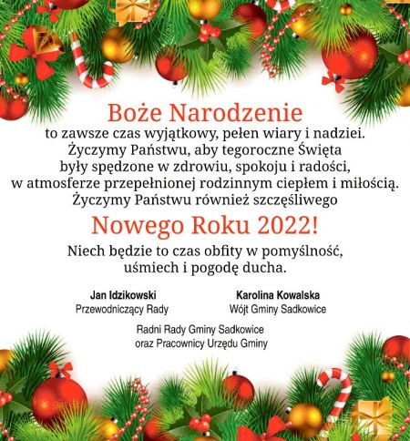 Życzenia świąteczne