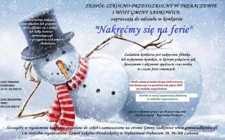 Konkurs "NAKRĘĆMY SIĘ NA FERIE"