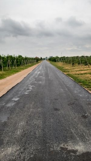 Przebudowa dróg w miejscowościach Bujały i Rokitnica-Kąty.