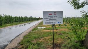 Przebudowa dróg w miejscowościach Bujały i Rokitnica-Kąty.