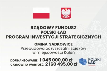 Logotypy - Przebudowa Oczyszczalni Ścieków w miejscowości Kaleń